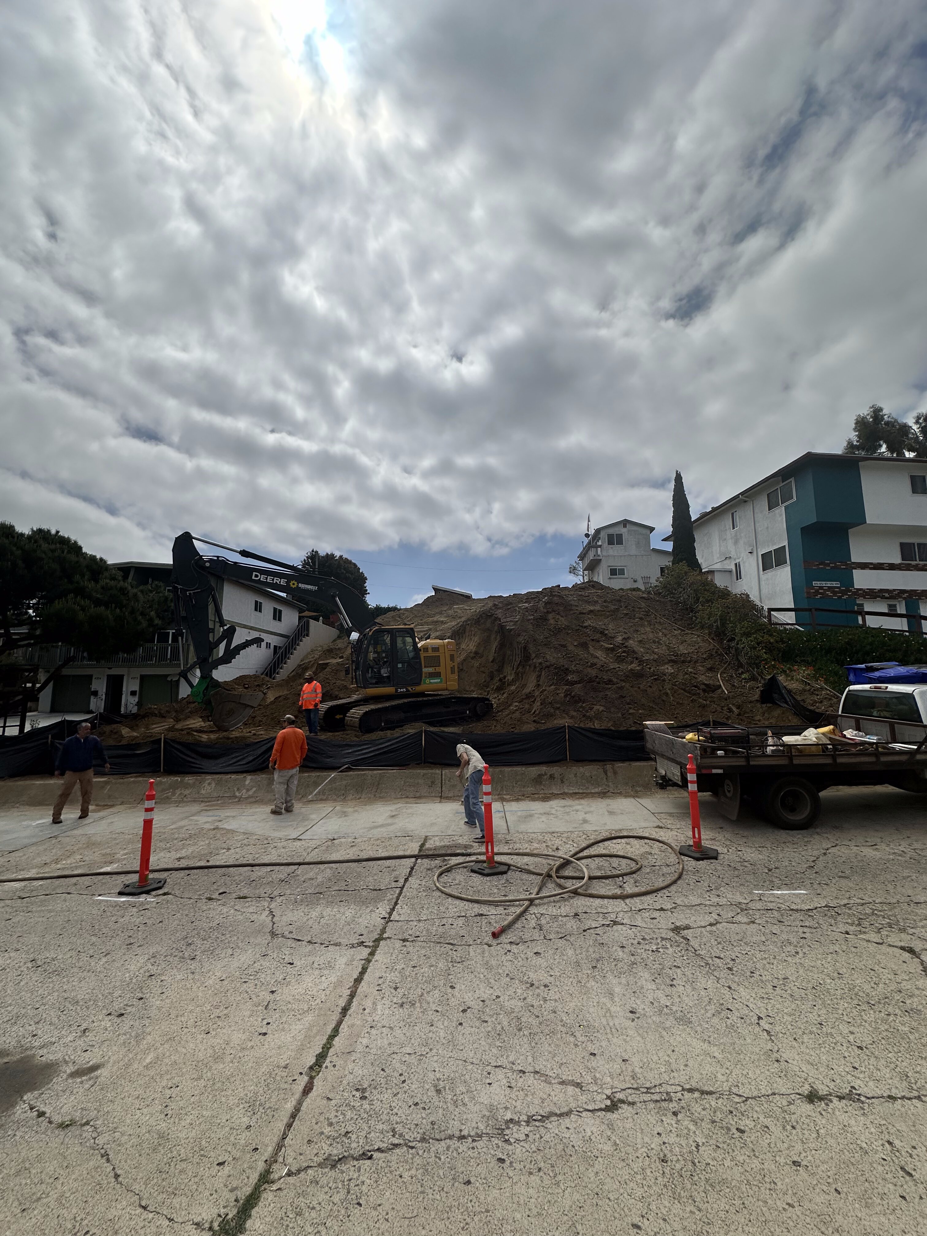 Point Loma — Raw land excavation